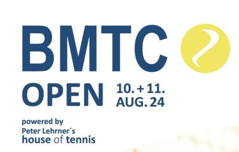Einladung zum BMTC Open / 10. und 11. August 2024 